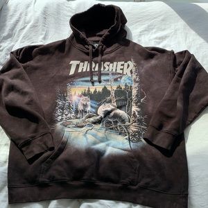 Rare “13 Wolves” Thrasher Hoodie